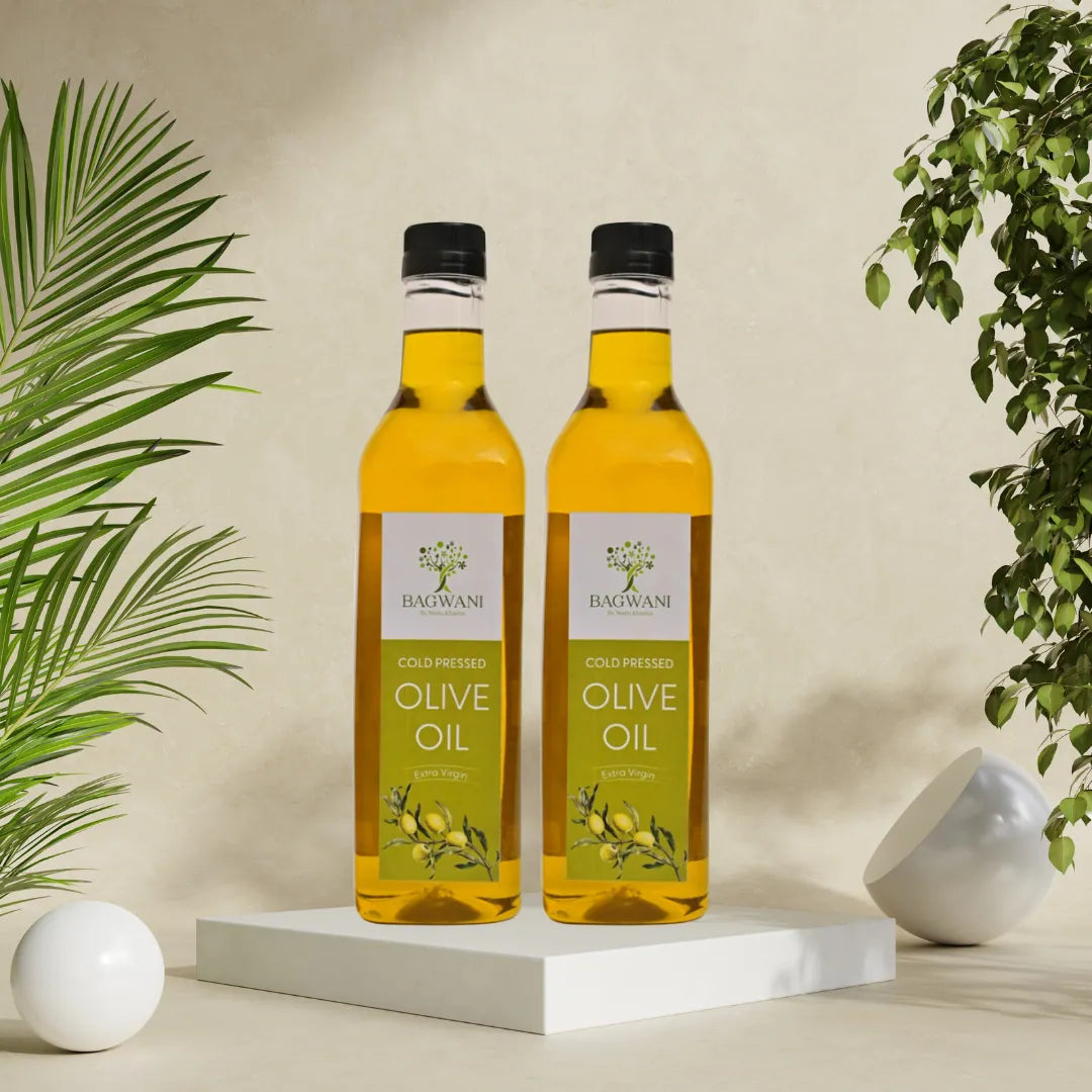 Cold Pressed Extra Virgin Olive Oil 1L (Pack of 2)