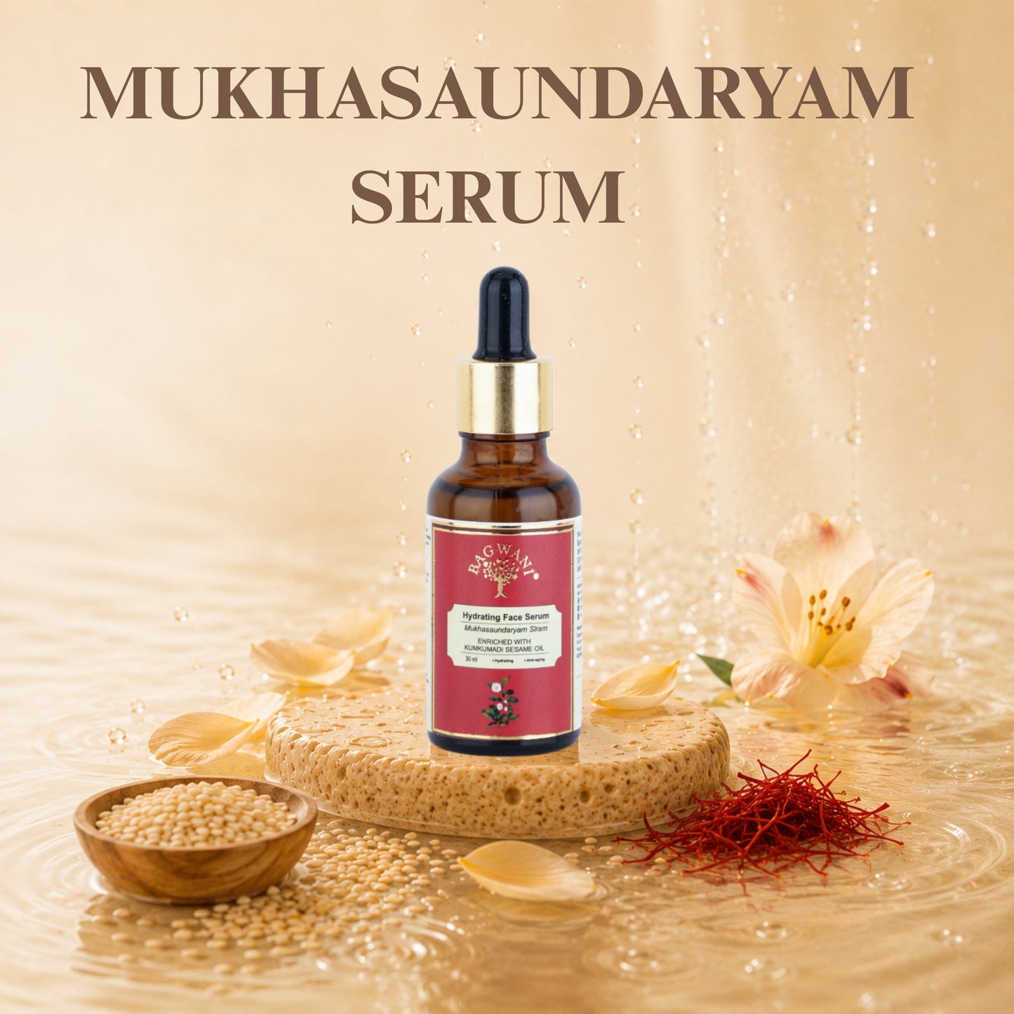 MukhaSaundaryam™ Hydrating Face Serum - 30ml