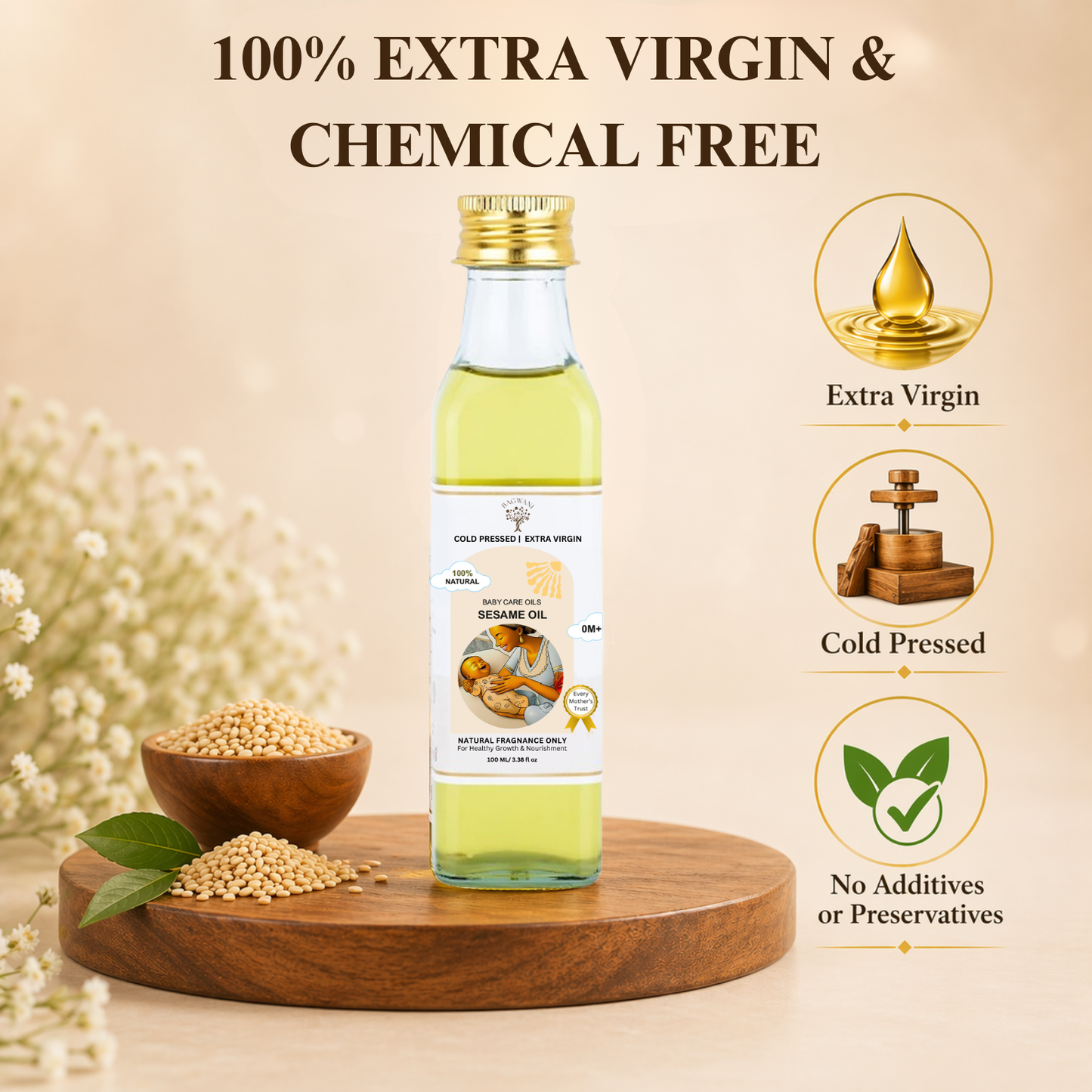 Sesame Baby Oil