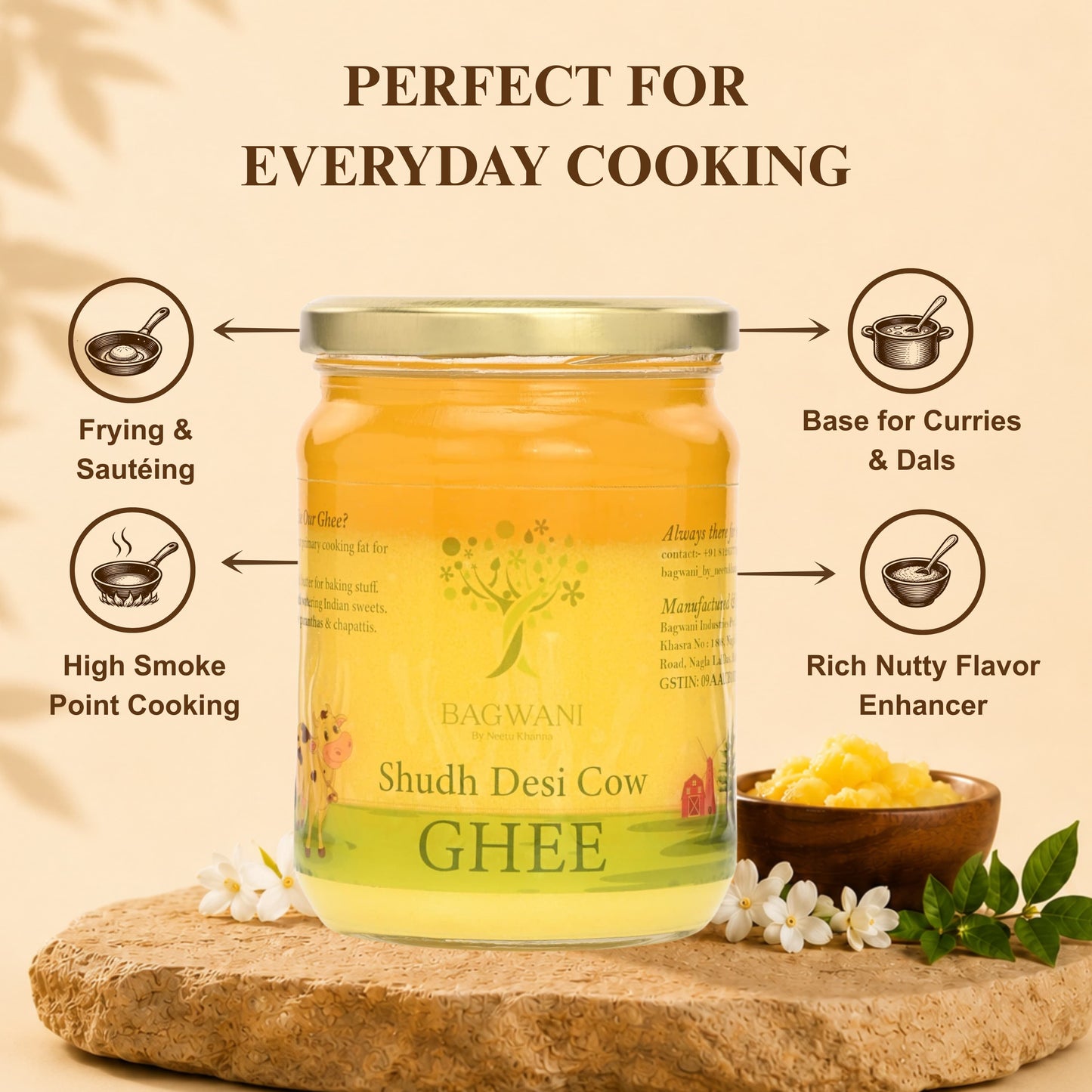 Shudh Desi A2 Cow Ghee( BILONA METHOD)
