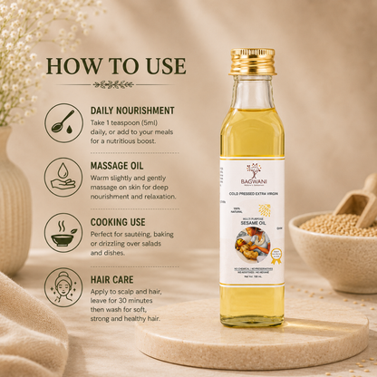 Sesame Baby Oil
