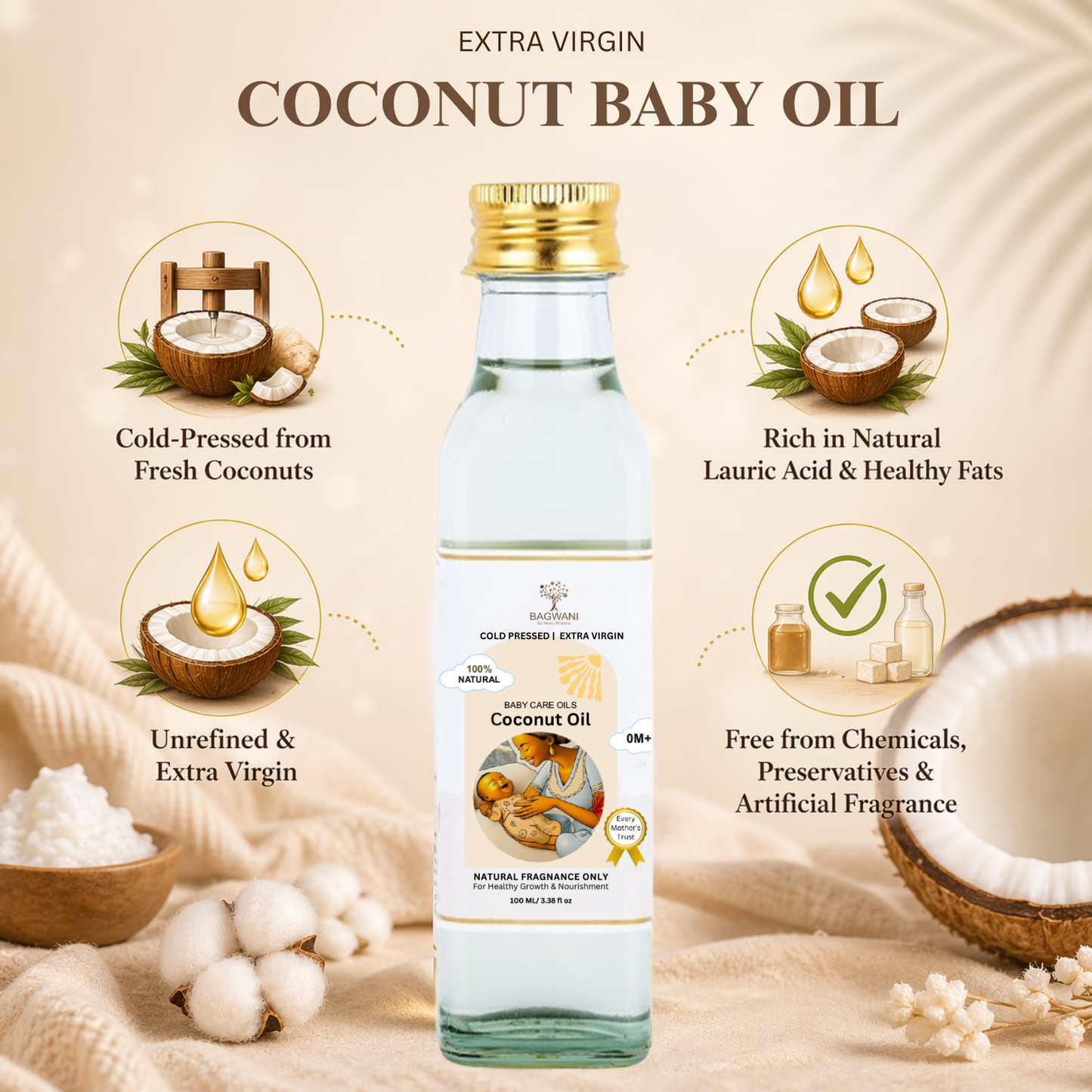 Coconut Baby Oil