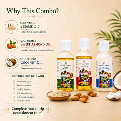 Hair Growth & Under-Eye Care Trio
