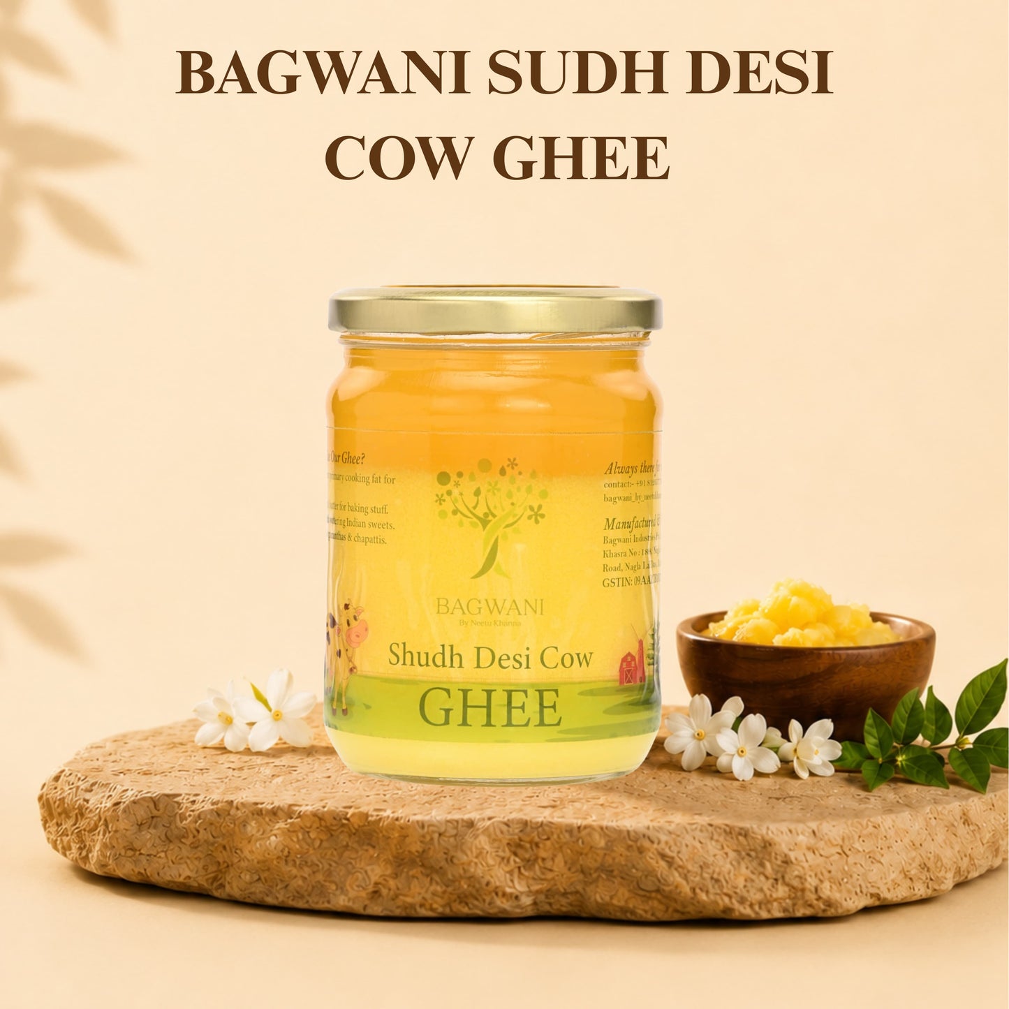 Shudh Desi A2 Cow Ghee( BILONA METHOD)