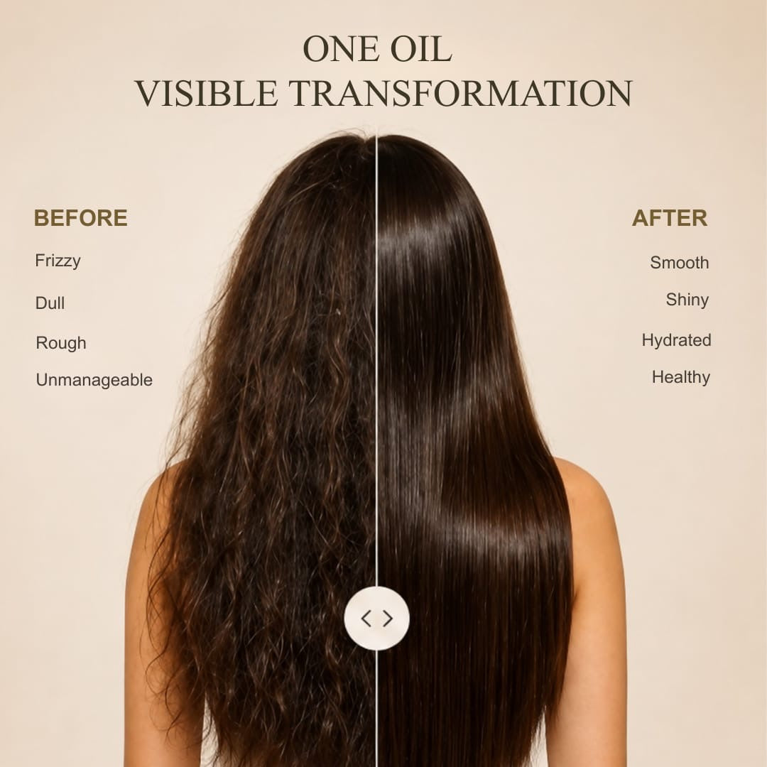 Frizz Away- Anti Frizz Hair Oil