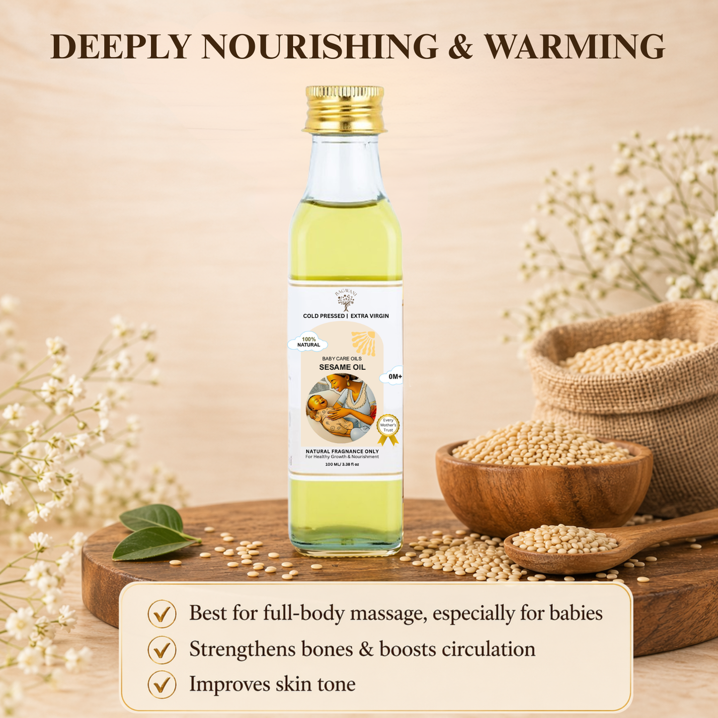 Sesame Baby Oil