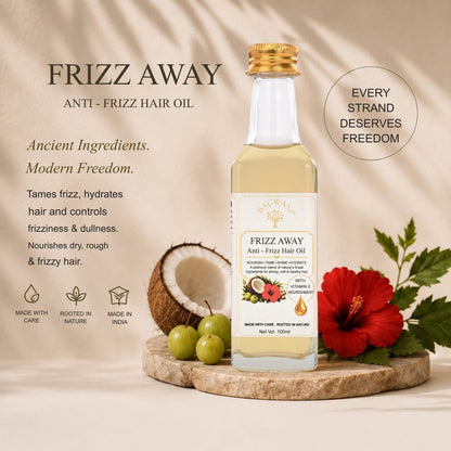 Frizz Away- Anti Frizz Hair Oil