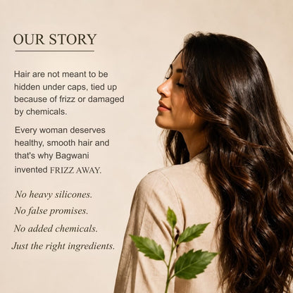 Frizz Away- Anti Frizz Hair Oil