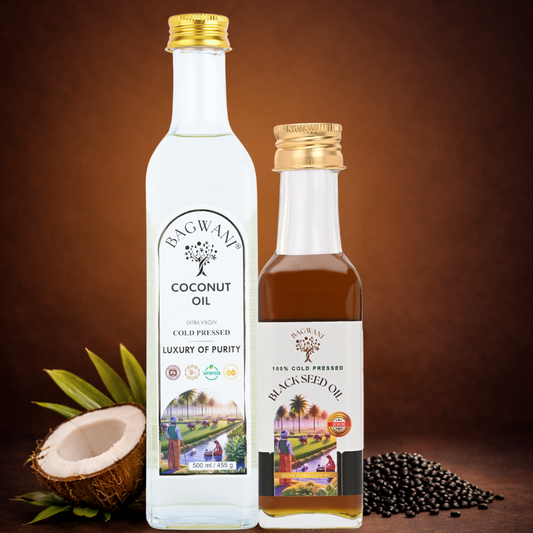 Repair & Restore (500ml Coconut Oil + 100ml Kalonji Oil)