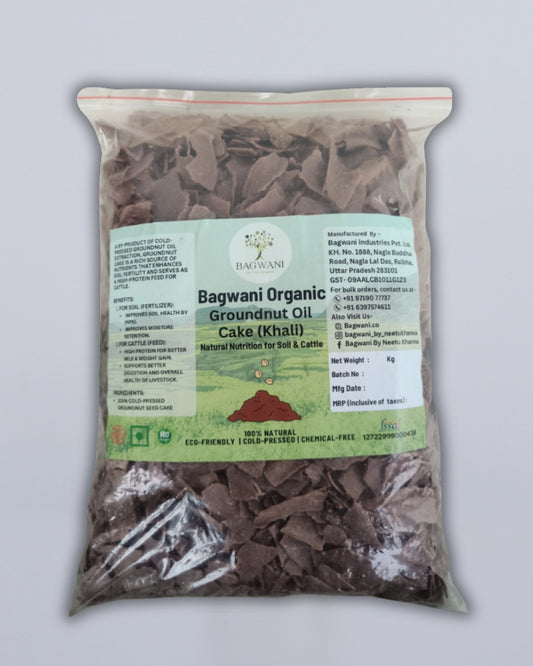 Cold Pressed Groundnut Oil Cake (KHALI)