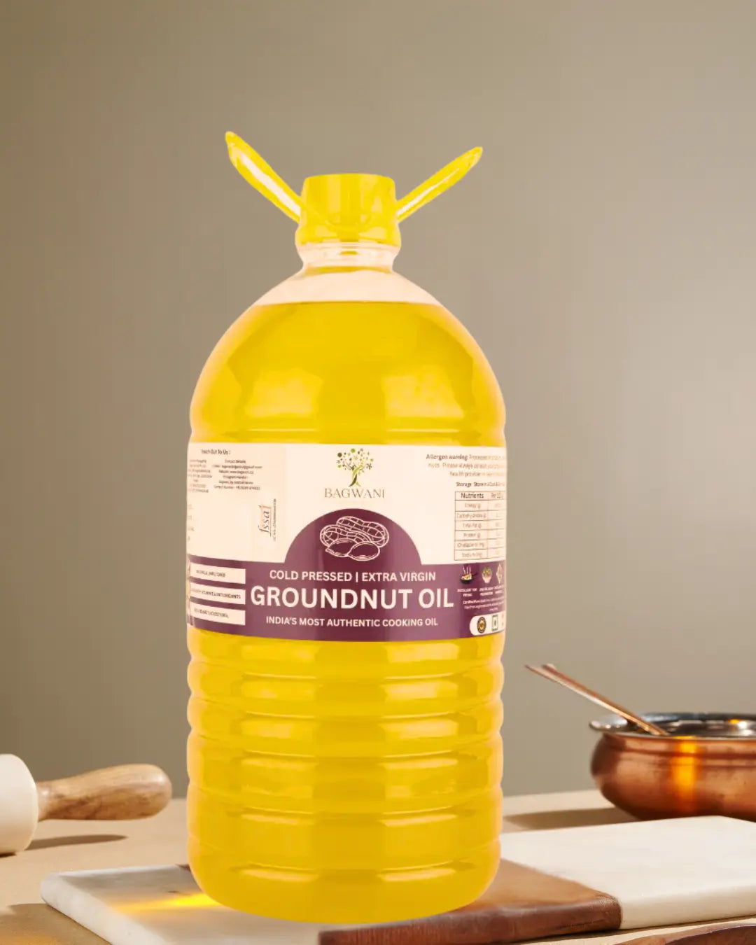 Cold Pressed GroundNut Oil 5L