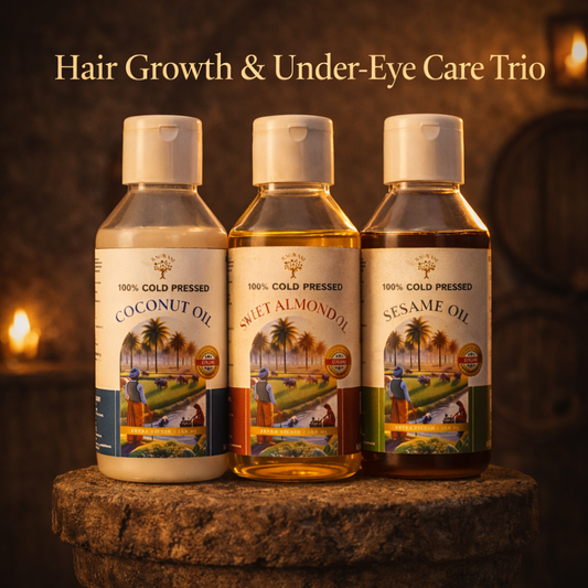 Hair Growth & Under-Eye Care Trio