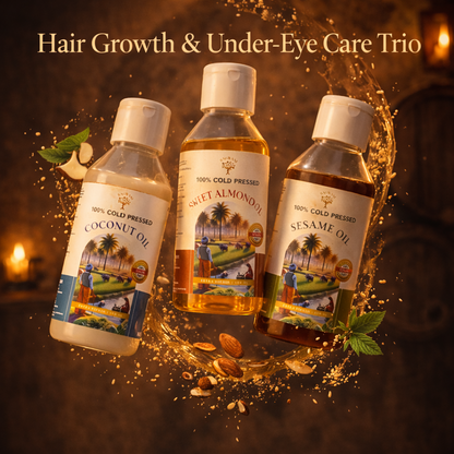 Hair Growth & Under-Eye Care Trio
