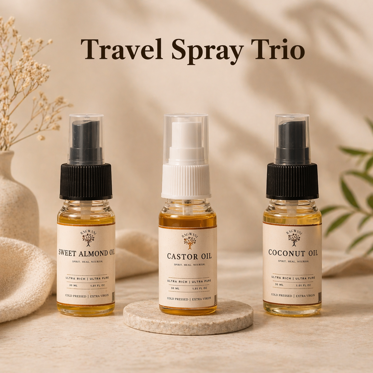 Travel Spray Trio (30ml X 3Pack)