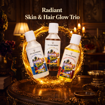 Radiant Skin & Hair Glow Trio