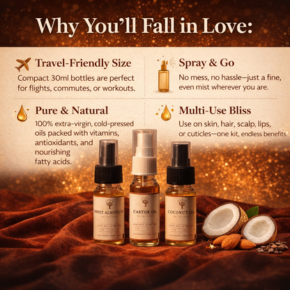 Travel Spray Trio (30ml X 3Pack)