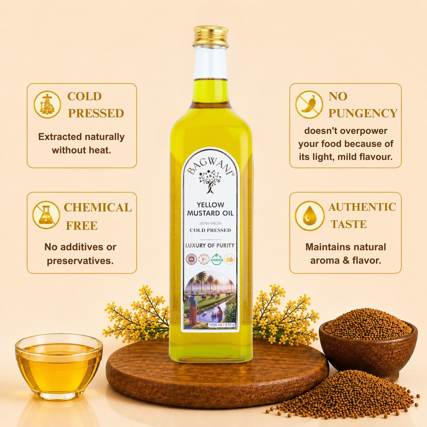 Yellow Mustard Oil