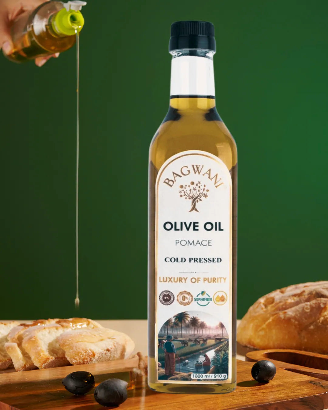 Cold Pressed Pomace Olive Oil 1L