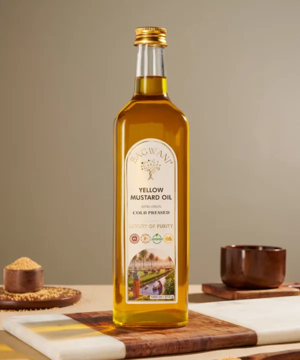 cold pressed yellow mustard oil