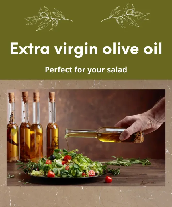 cold pressed olive oil