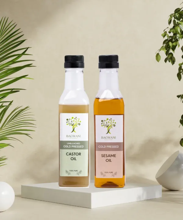 castor oil and sesame