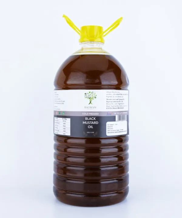 black mustard plastic bottle 5l