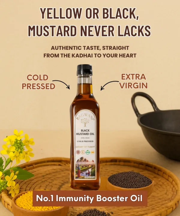 cold pressed extra virgin black mustard oil