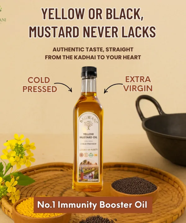 yellow mustard oil for cooking
