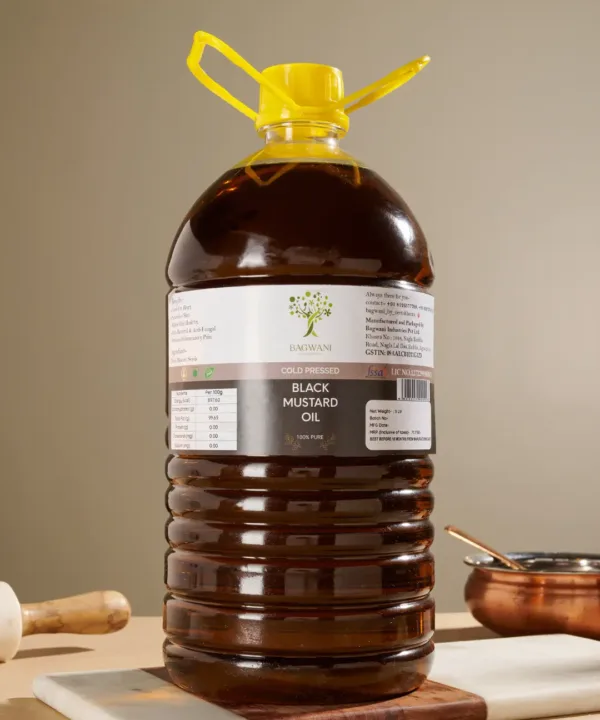 cold pressed black mustard oil 5L