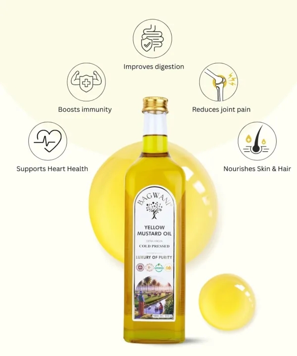 yellow mustard oil benefits