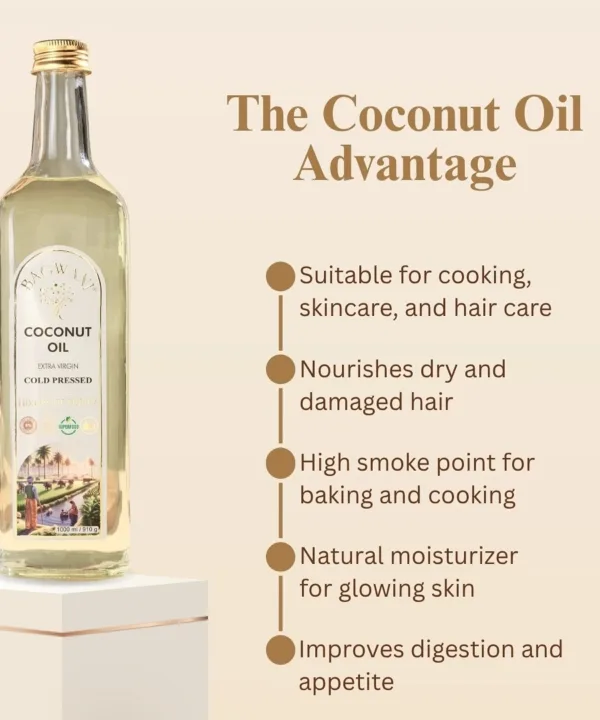 coconut oil glowing skin