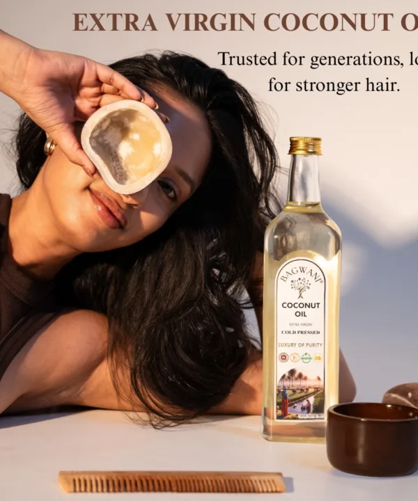 Coconut oil for hair