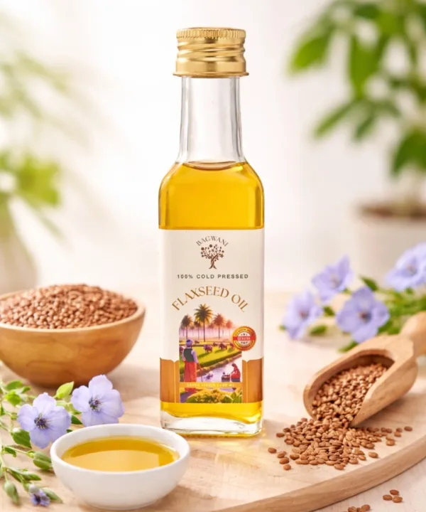 Cold Pressed Extra Virgin Flaxseed Oil (Alsi Oil) - 100ml